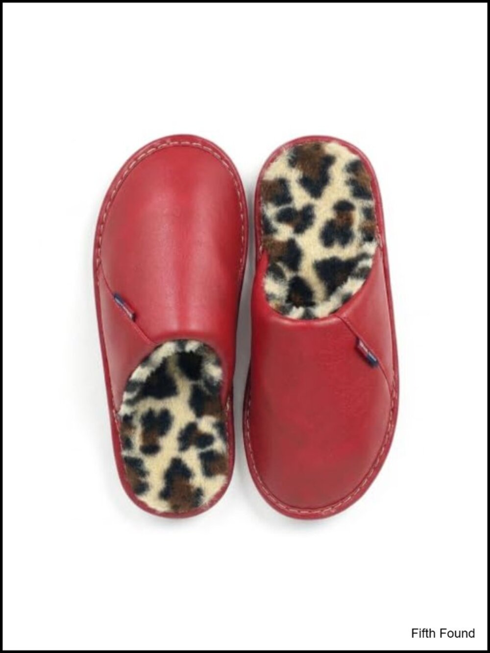 Faux Fur Lined Memory Foam Closed Toe House Slippers Slip On